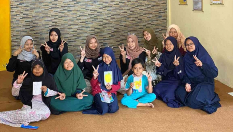 Mahasiswa Univeristas Muhammadiyah Malang Menyelenggarakan Kegiatan PMM di LKSA Robbani